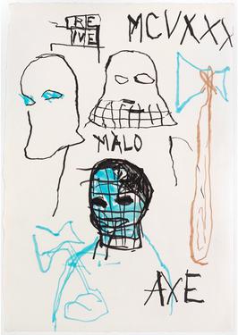 Untitled (Axe/Rene), Basquiat, 1984